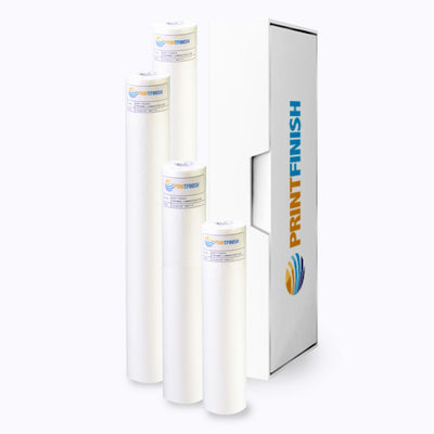 PrintFinish soft-touch matte laminating film rolls, all sizes, with box
