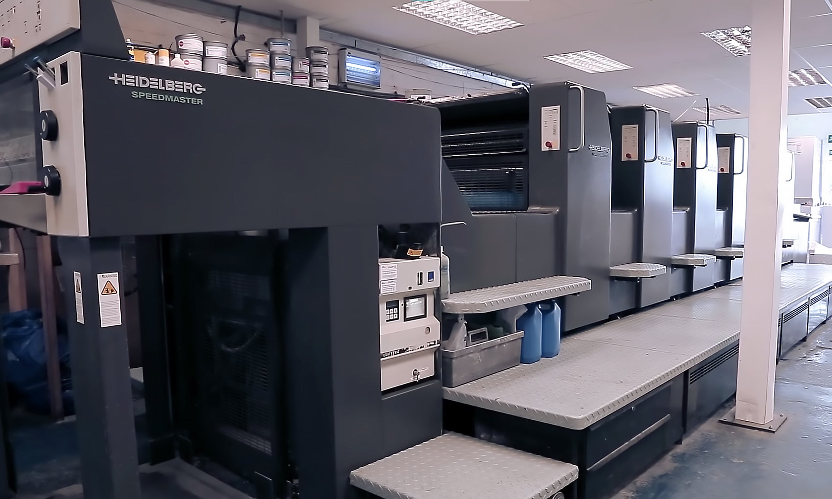 How Does Offset Lithographic Printing Press Process Work?