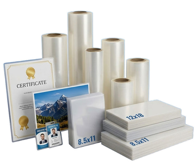 Laminating Film Rolls & Pouches