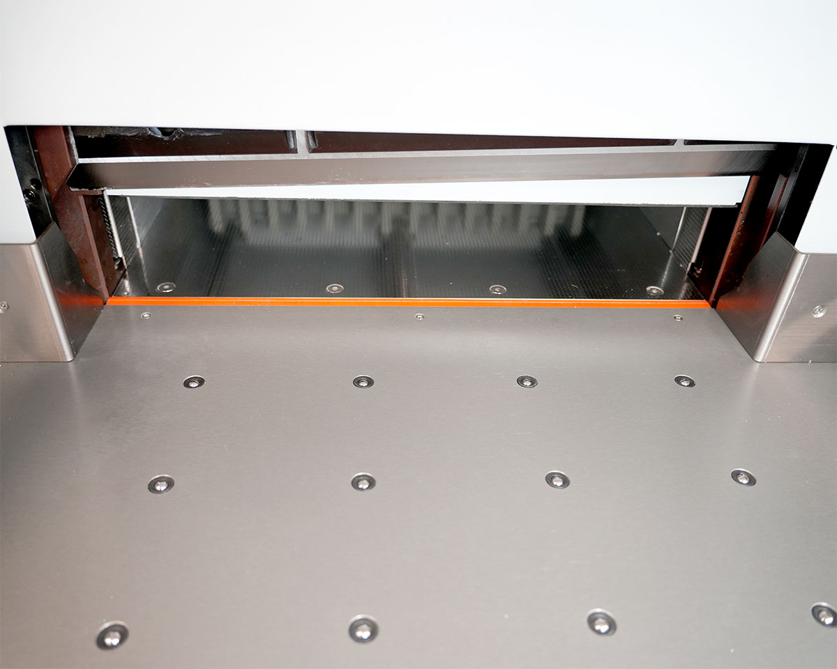 Boway 5610H aluminum table, blade and light-beam safety curtain