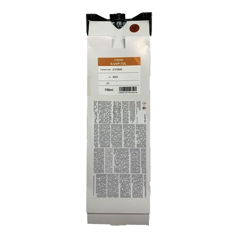 Roland V-BOND UV ink, gloss, 750 ml pouch
