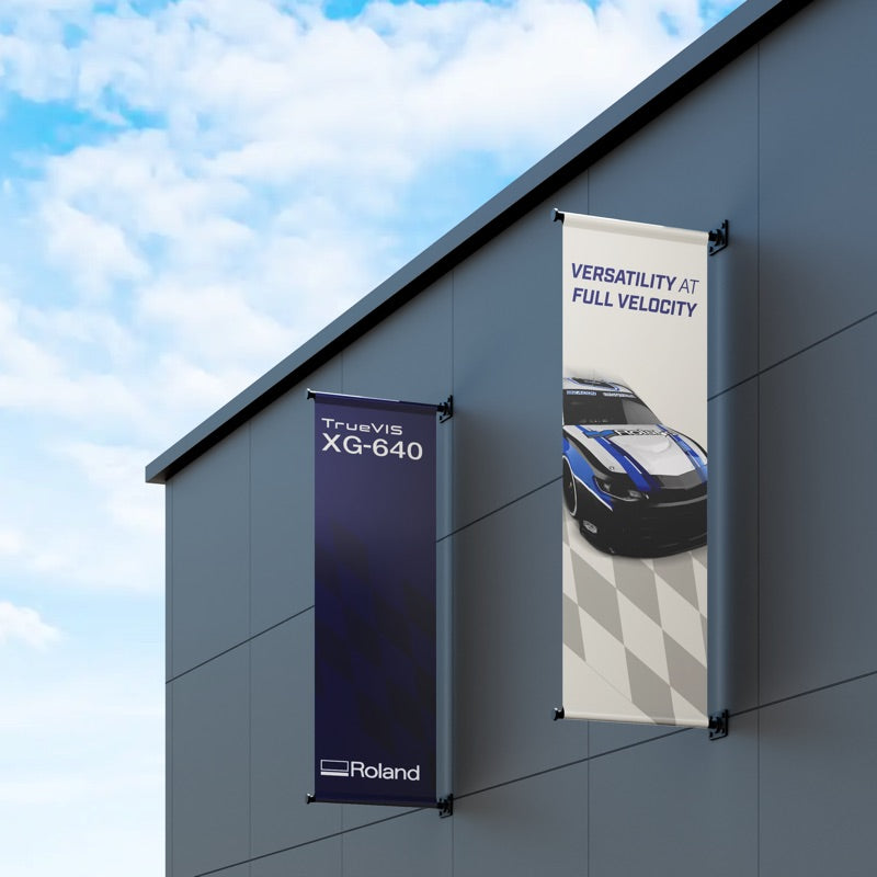 Outdoor banners printed with XG-640 TR3 eco-solvent ink