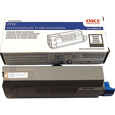 Black Toner OKI C710 43866104 | Print Finishing