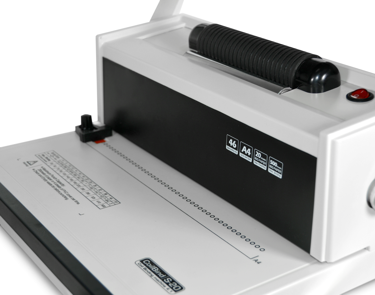 CoilBind S-20 Coil Punch & Binding Machine
