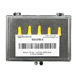 Roland Vinyl Offset Blade 45°/.25 5-Pack, USA-C145-5