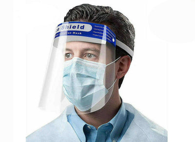 Safety Full Face Shield - 10 pcs