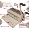 Akiles MegaBind Comb Binding Machine