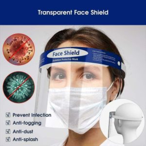 Safety Full Face Shield - 10 pcs