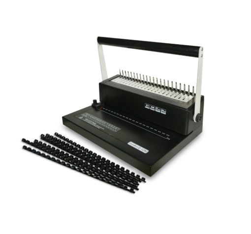 C-12 Comb Binding Machine Free Box of 100 PCS 5/16'' Comb Binding Spines