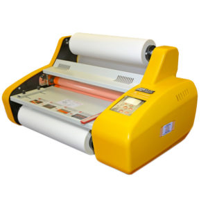 Hot Cold Laminating Machine 13″ (330mm) including 2 rolls 12″ glossy film