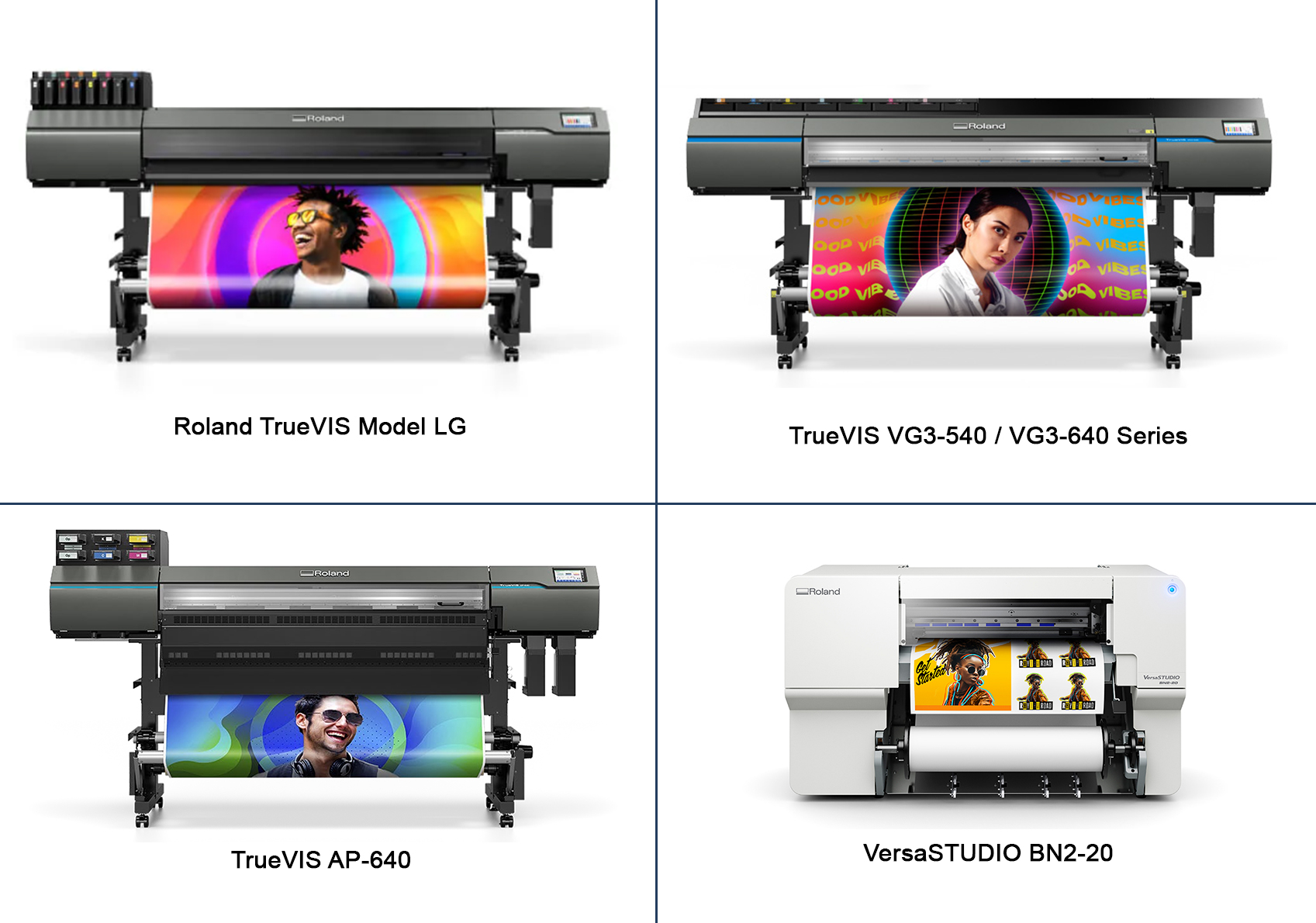 Roland 64 TrueVIS LG-640 Professional UV Printer/Cutter