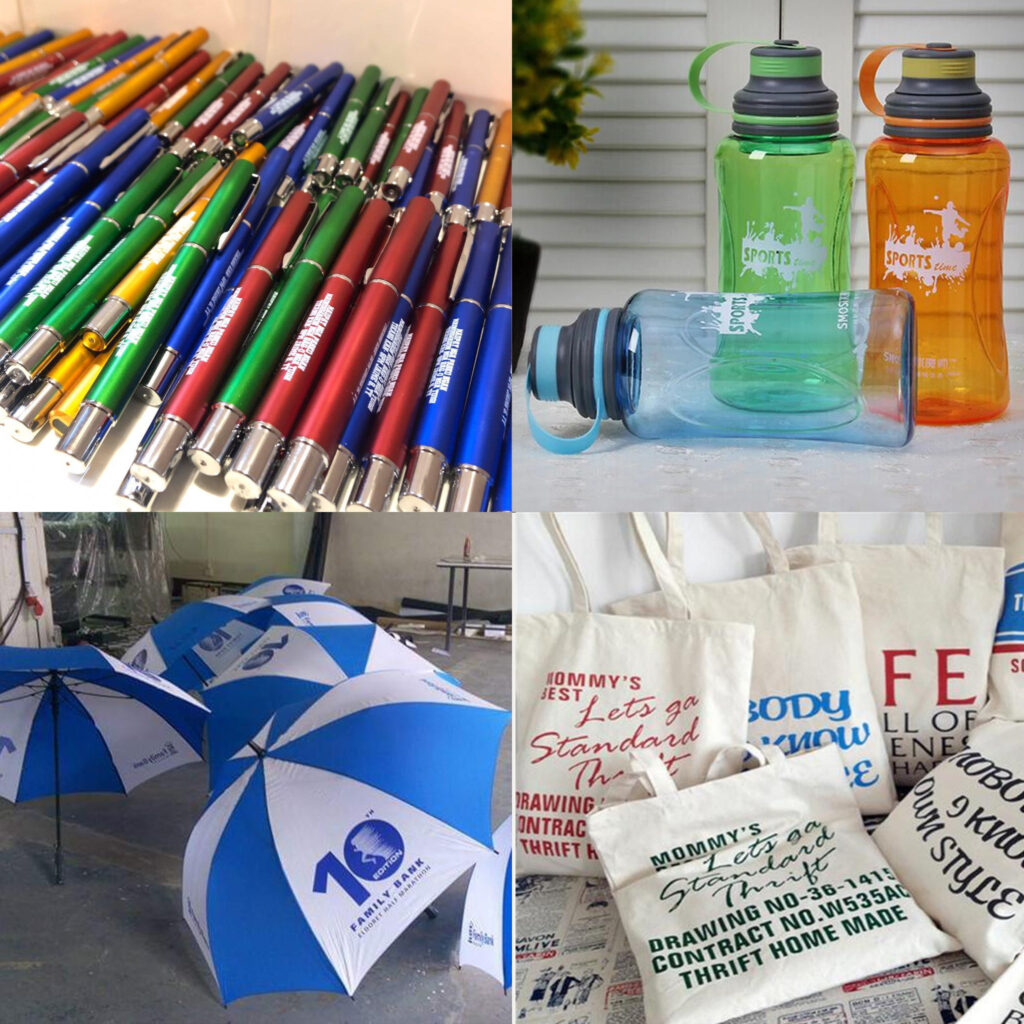 promotional products collage