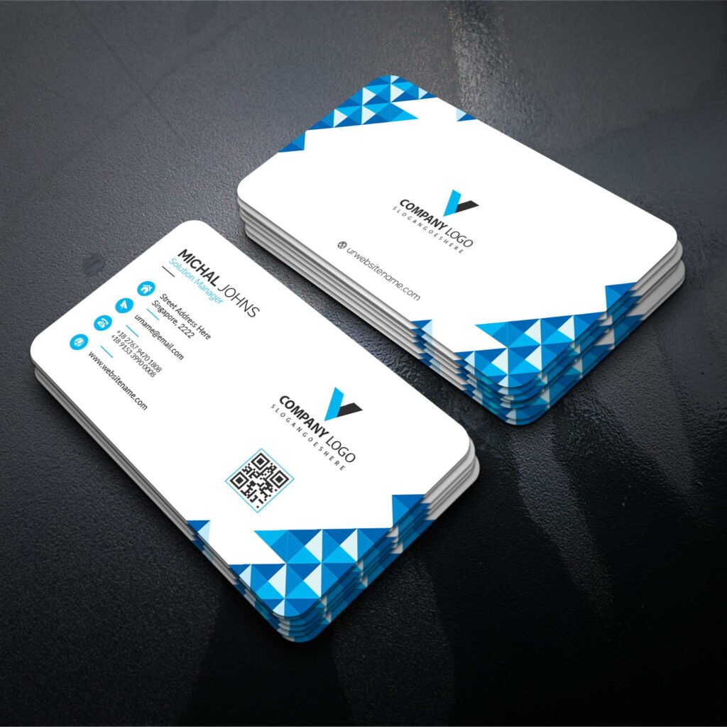 Rounded Corners Business Cards