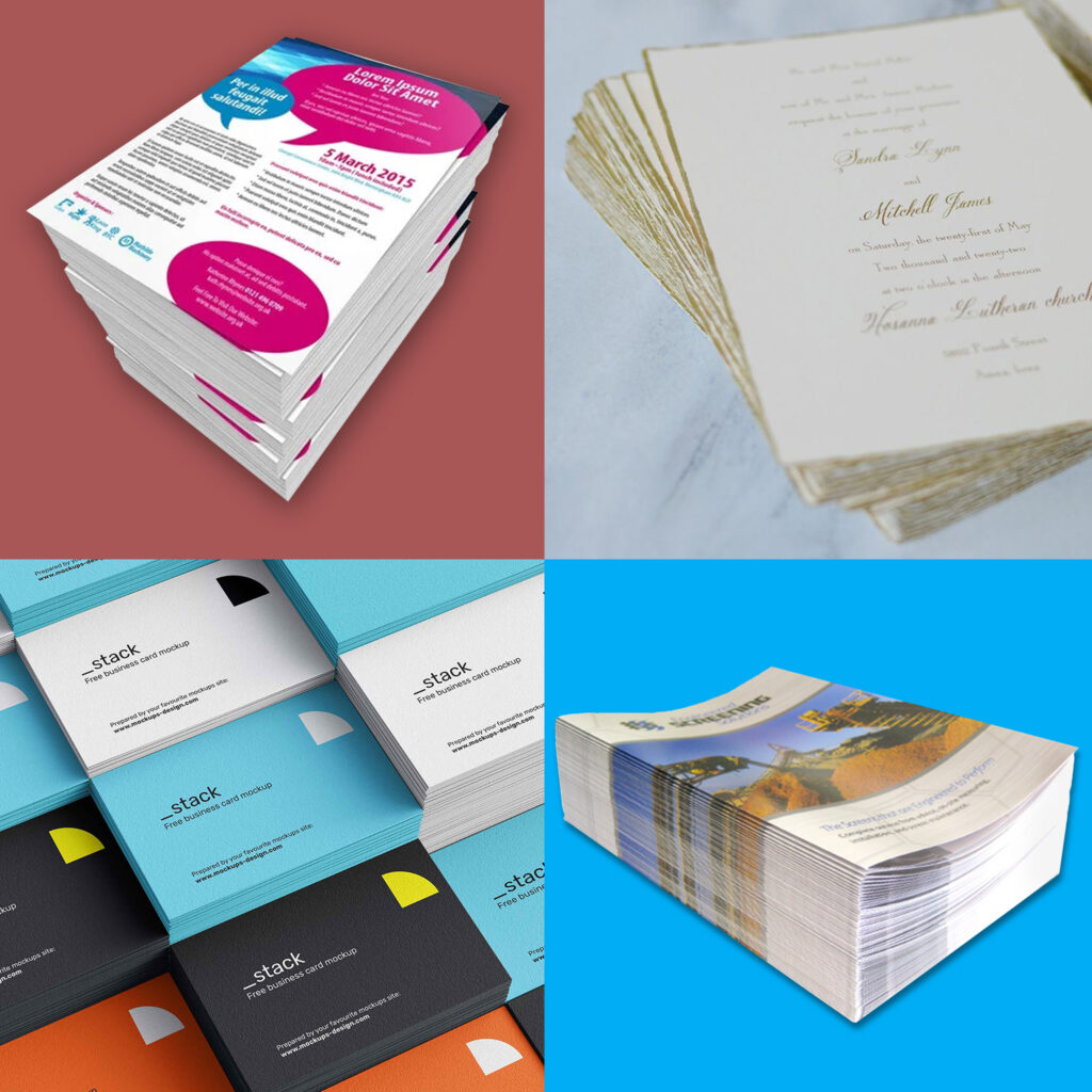 Collage of Printed Materials