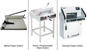 Different Types of Paper Cutters